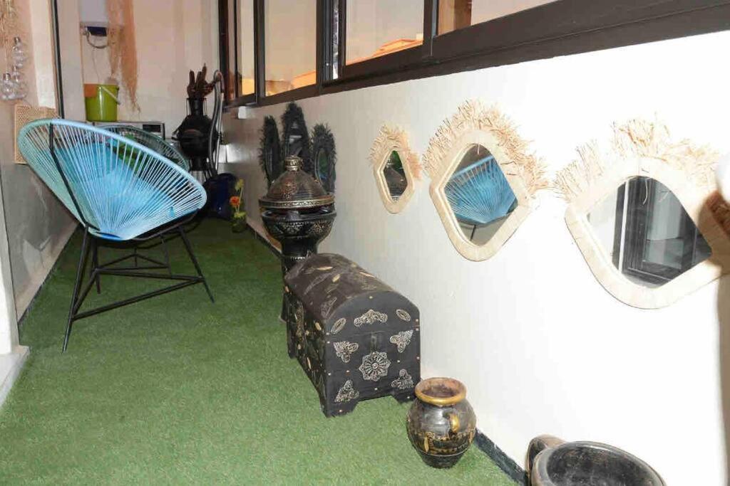 Appartement Bien Situe A Gueliz 마라케시 외부 사진