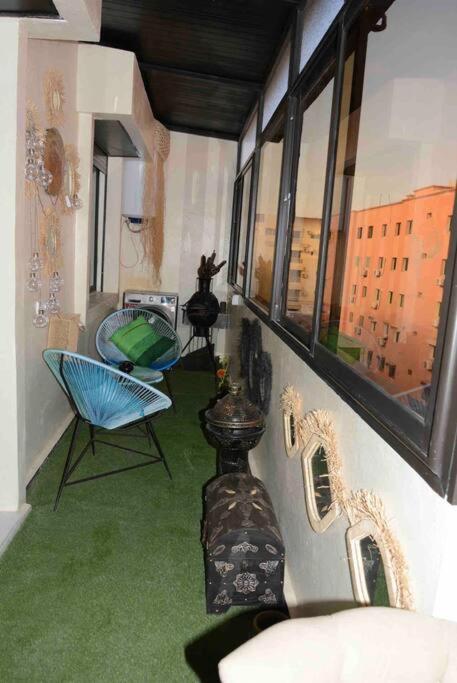 Appartement Bien Situe A Gueliz 마라케시 외부 사진